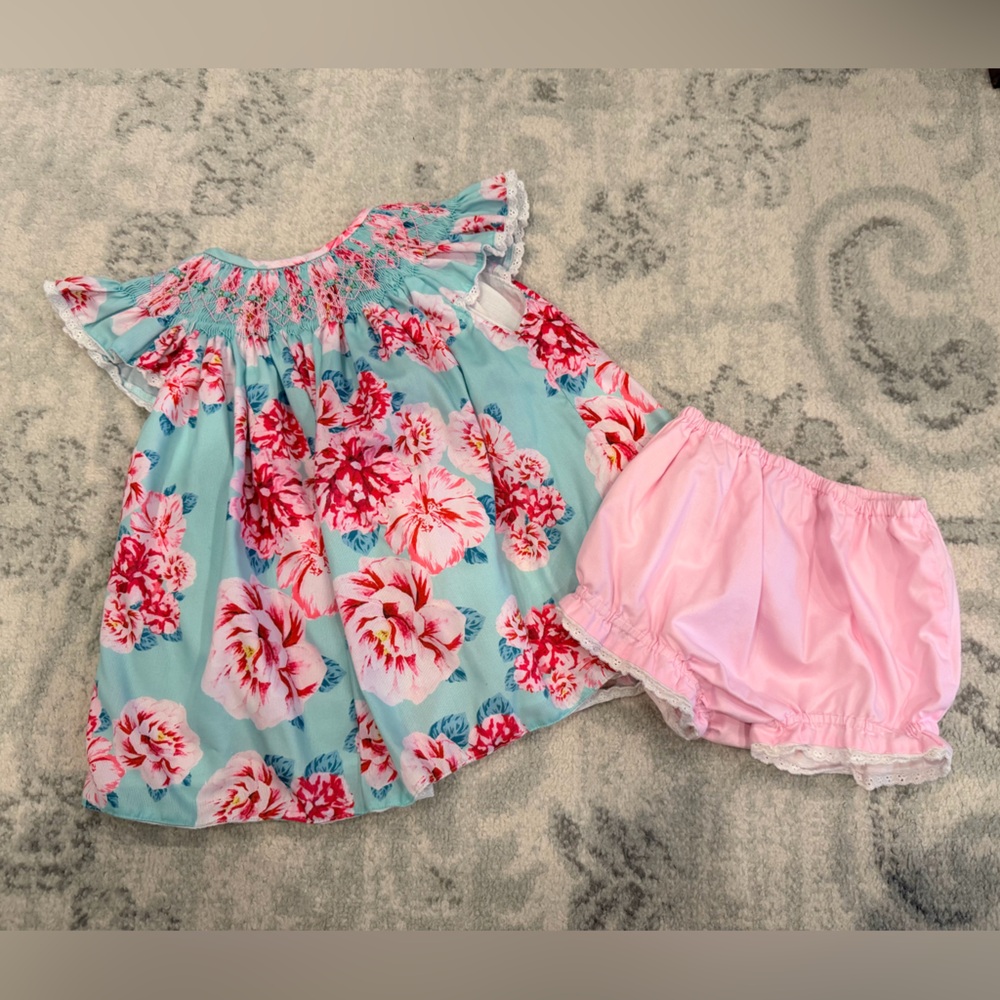 Floral Mint & Pink Set